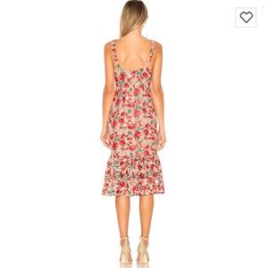 under the stars midi dress